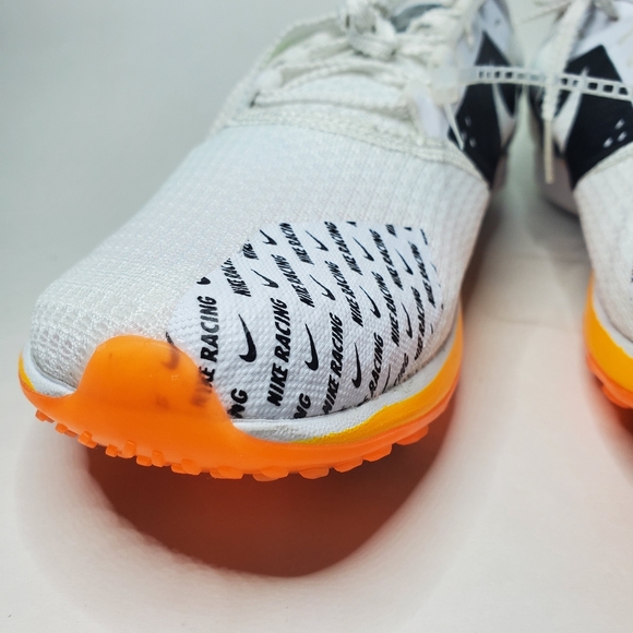 Nike Zoom Rival XC 6 White/ Orange Track Shoes DX7999-100 Men’s Size 8.5 - Picture 6 of 9